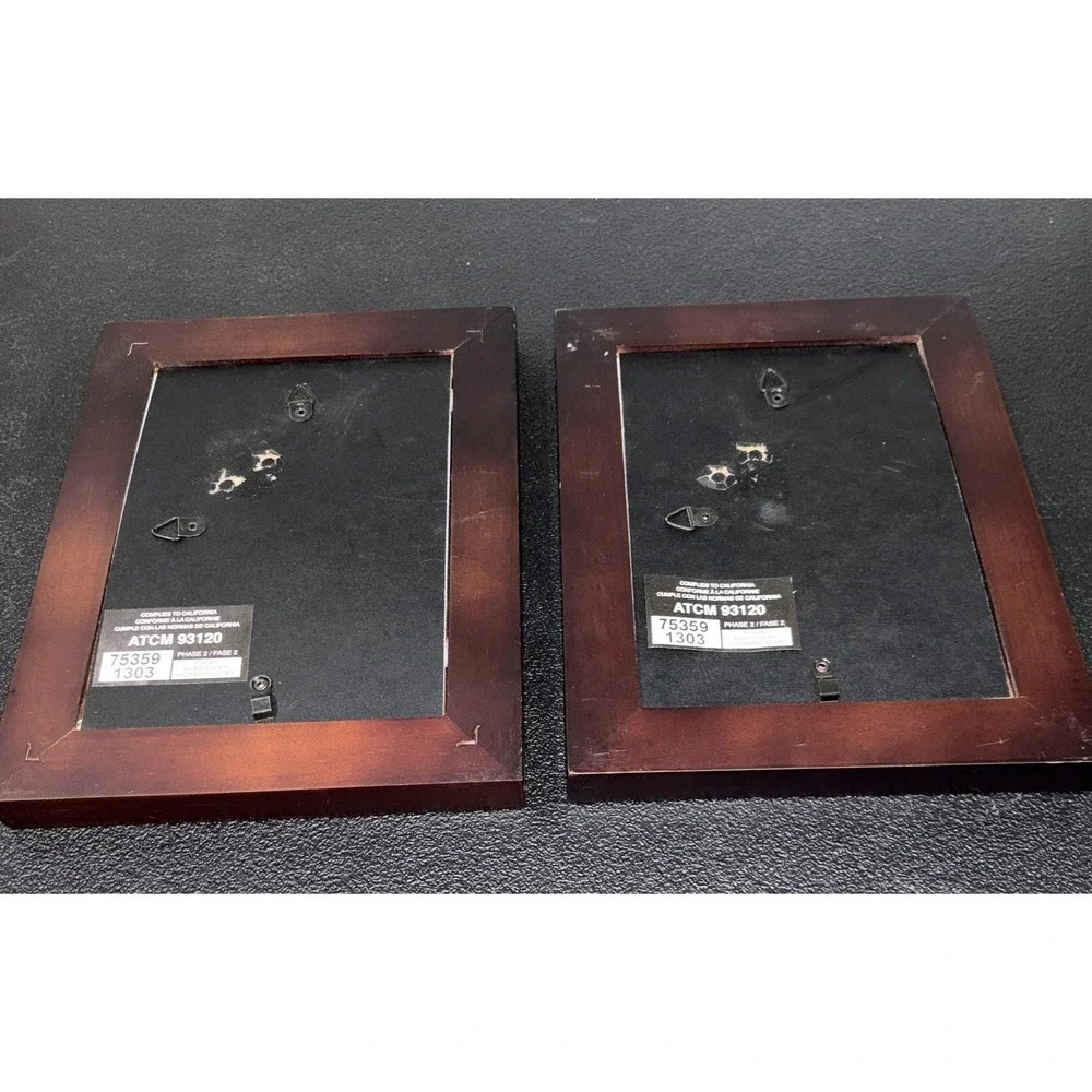 Southwestern Tribal Design Mini Rugs Framed Matted 9